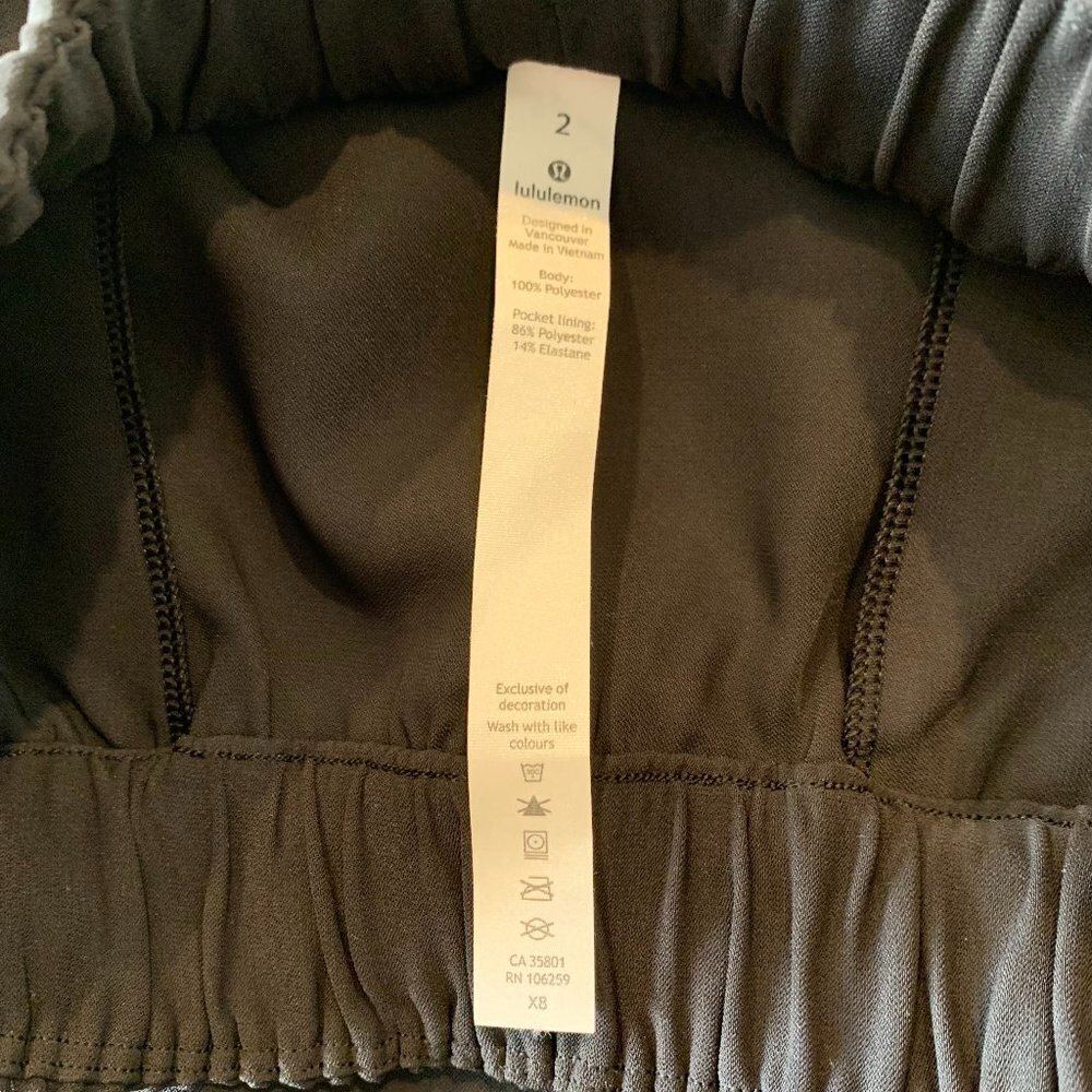 Lululemon Womens Black On The Fly Pull On Skirt Size 2 - Picture 10 of 13